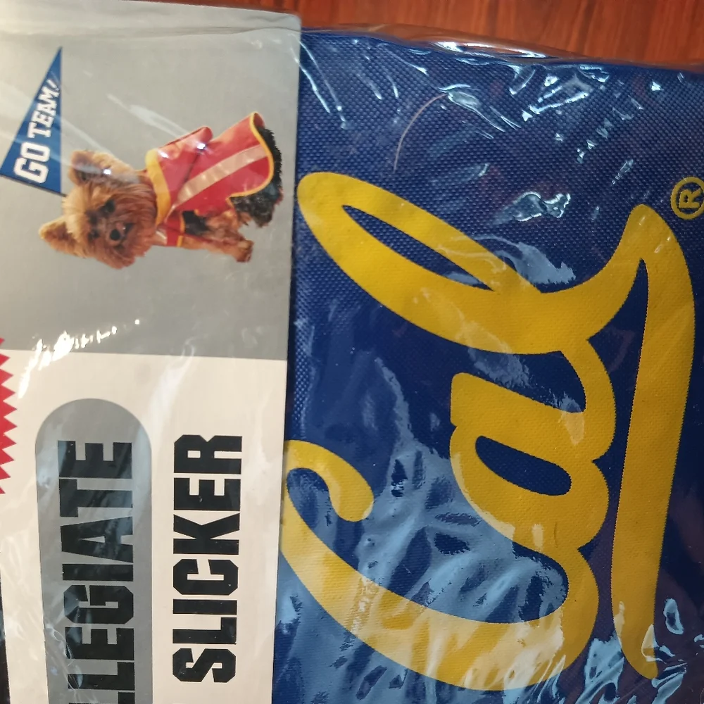 Cal Berkeley Dog Slicker Sz Medium